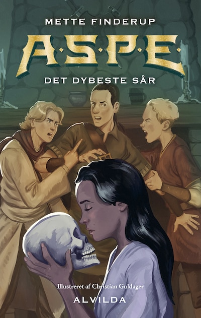 A.S.P.E. 14: Det dybeste sår – omslag til lydbogen af Mette Finderup