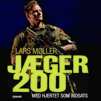 Jæger 200 – omslag til lydbogen af Lars Møller
