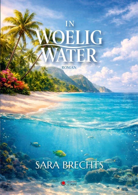 In woelig water – omslag van het luisterboek van Sara Brechts