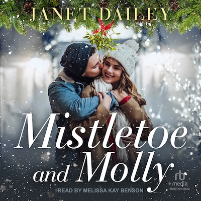 Mistletoe and Molly – omslag til lydbogen af Janet Dailey