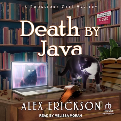 Death by Java – omslag til lydbogen af Alex Erickson