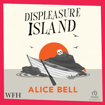 Displeasure Island – omslag til lydbogen af Alice Bell