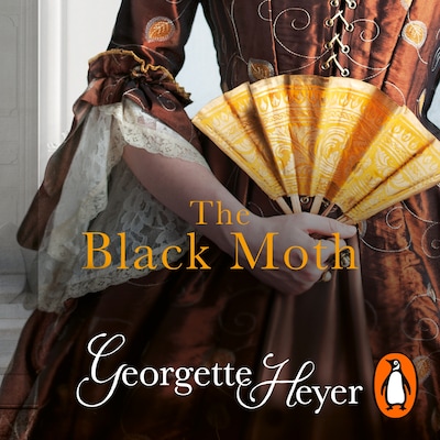 The Black Moth – omslag til lydbogen af Georgette Heyer