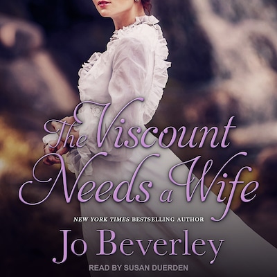The Viscount Needs a Wife – omslag til lydbogen af Jo Beverley