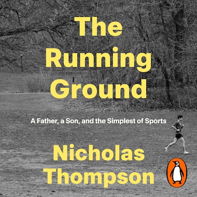 The Running Ground – omslag til lydbogen af Nick Thompson
