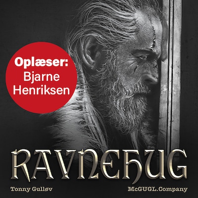 Ravnehug – omslag til lydbogen af Tonny Gulløv