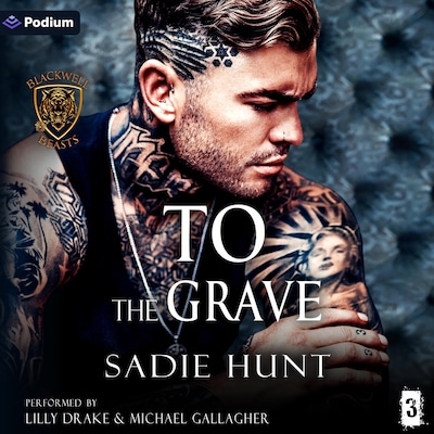 To the Grave – omslag til lydbogen af Sadie Hunt