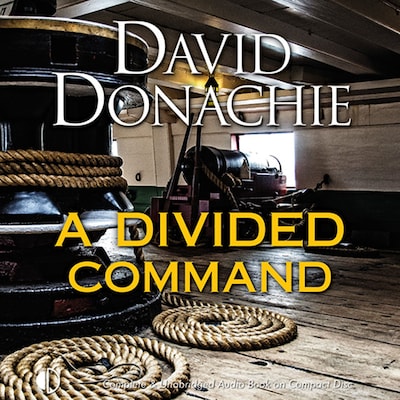 A Divided Command – omslag til lydbogen af David Donachie