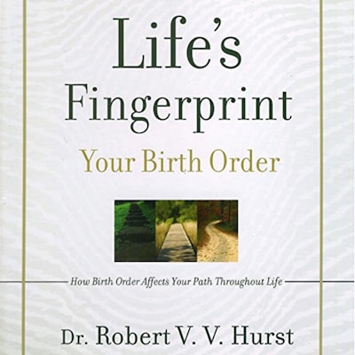 Life's Fingerprint: How Birth Order Affects Your Path Throughout Life – omslag til lydbogen af Dr. Robert V. V. Hurst