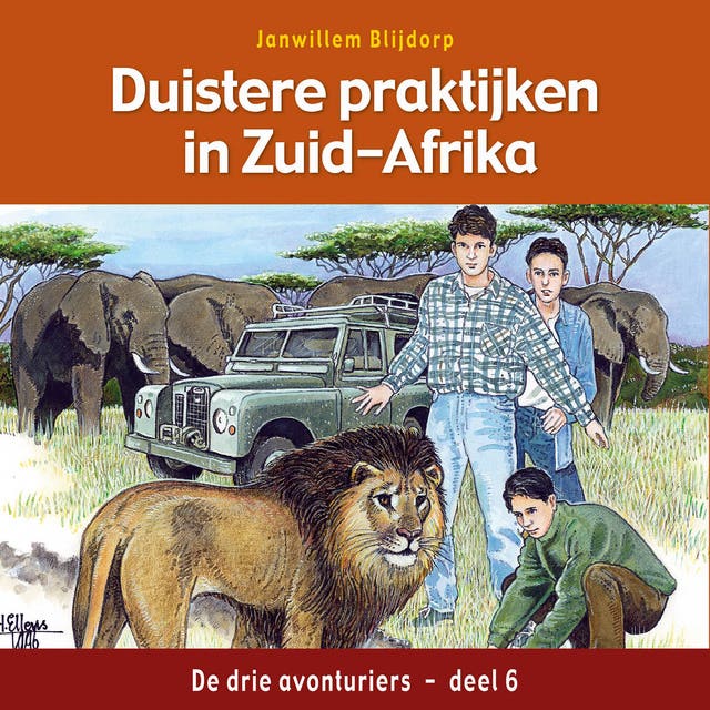 Duistere praktijken in Zuid-Afrika – omslag van het luisterboek van Janwillem Blijdorp