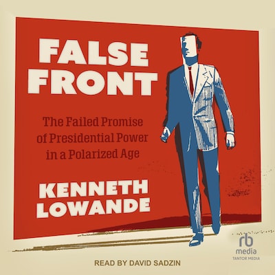 False Front – omslag til lydbogen af Kenneth Lowande