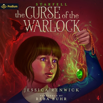The Curse of the Warlock – omslag til lydbogen af Jessica Renwick