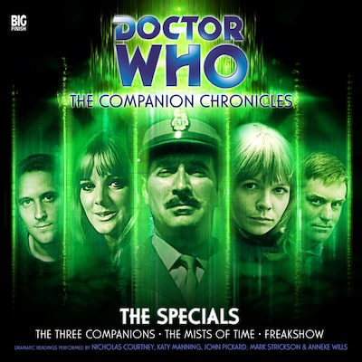 Doctor Who - The Companion Chronicles - The Specials (Unabridged) – omslag til lydbogen af Marc Platt, Jonathan Morris, Mark Morris