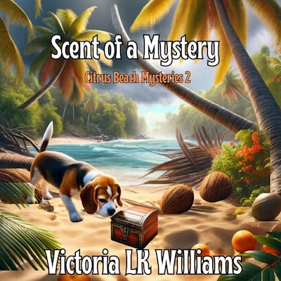 SCENT OF A MYSTERY – omslag til lydbogen af Victoria LK Williams