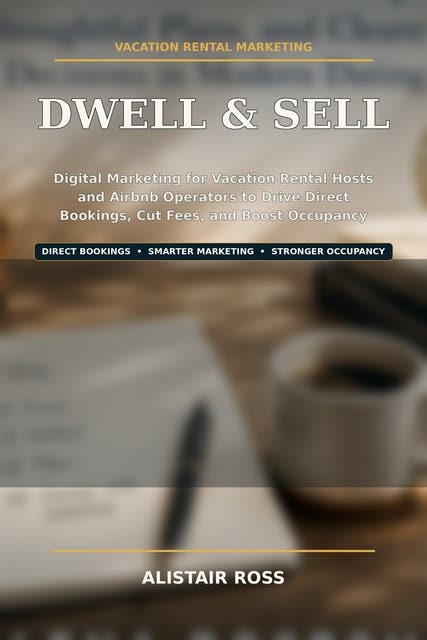 Dwell & Sell: Digital Marketing for Vacation Rental Hosts and Airbnb Operators to Drive Direct Bookings, Cut Fees, and Boost Occupancy – omslag til lydbogen af Alistair Ross