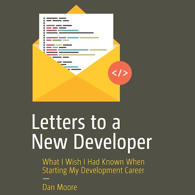 Letters to a New Developer – omslag til lydbogen af Dan Moore