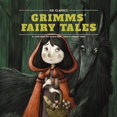 Grimm's Fairy Tales - Kid Classics – omslag til lydbogen af Jacob Grimm
