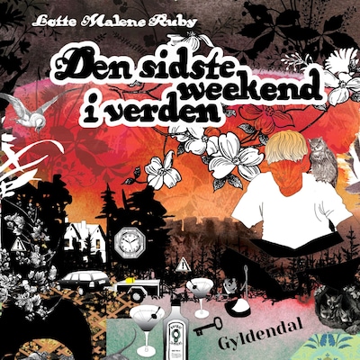 Den sidste weekend i verden – omslag til lydbogen af Lotte Malene Ruby