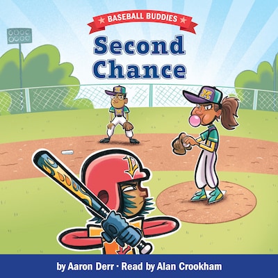 Baseball Buddies – omslag til lydbogen af Aaron Derr