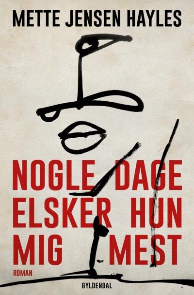Nogle dage elsker hun mig mest – omslag til lydbogen af Mette Jensen Hayles