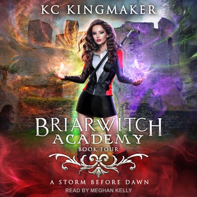 A Storm Before Dawn – omslag til lydbogen af KC Kingmaker