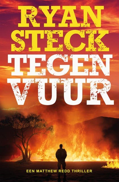 Tegenvuur – omslag van het luisterboek van Ryan Steck