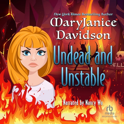 Undead and Unstable – omslag til lydbogen af MaryJanice Davidson