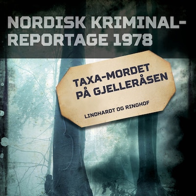 Taxa-mordet på Gjelleråsen – omslag til lydbogen af diverse