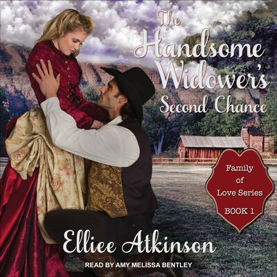 The Handsome Widower's Second Chance – omslag til lydbogen af Elliee Atkinson