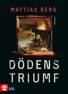 Dödens triumf – omslag till ljudboken av Mattias Berg