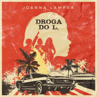 Droga do L. – okładka audiobooka, autor Joanna Lampka