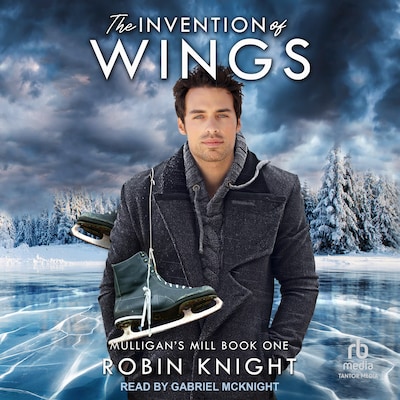 The Invention of Wings – omslag til lydbogen af Robin Knight
