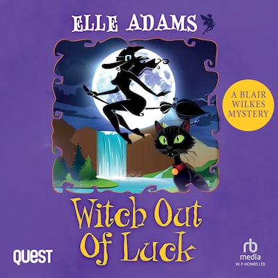Witch out of Luck – omslag til lydbogen af Elle Adams