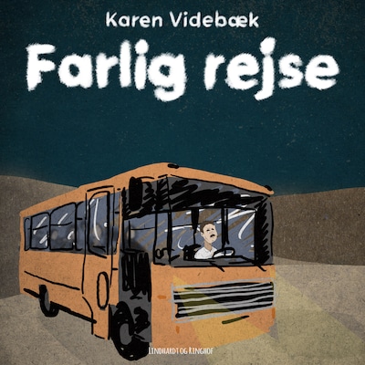 Farlig rejse – omslag til lydbogen af Karen Videbæk
