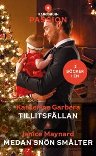 Tillitsfällan / Medan snön smälter – omslag till ljudboken av Janice Maynard,Katherine Garbera