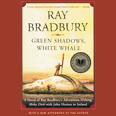 Green Shadows, White Whale – omslag til lydbogen af Ray Bradbury