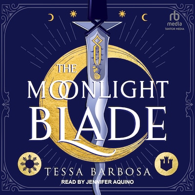 The Moonlight Blade – omslag til lydbogen af Tessa Barbosa