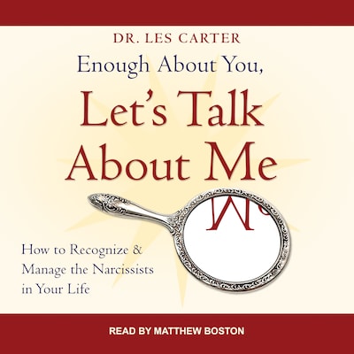 Enough About You, Let's Talk About Me – omslag til lydbogen af Les Carter
