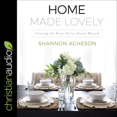Home Made Lovely – omslag til lydbogen af Shannon Acheson