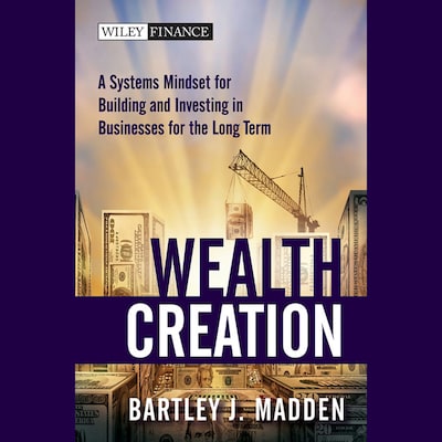 Wealth Creation – omslag til lydbogen af Bartley J. Madden