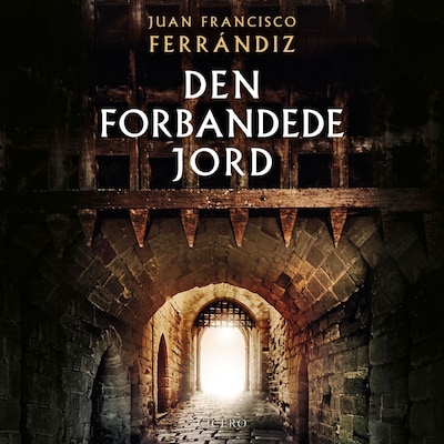 Den forbandede jord – omslag til lydbogen af Juan Francisco Ferrándiz