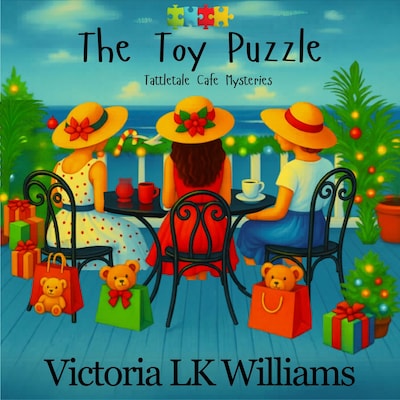 The Toy Puzzle – omslag til lydbogen af Victoria LK Williams