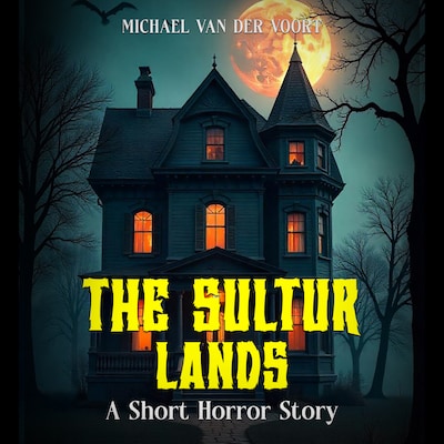 The Sultr Lands – omslag til lydbogen af Michael van der Voort