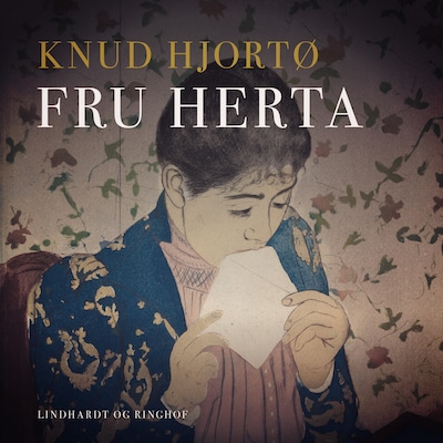 Fru Herta – omslag til lydbogen af Knud Hjortø