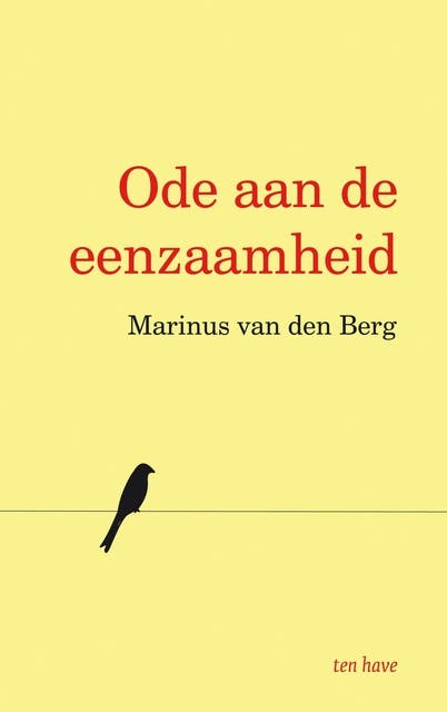 Ode aan de eenzaamheid – omslag van het luisterboek van Marinus van den Berg