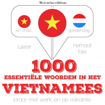 1000 essentiële woorden in het Vietnamees – omslag van het luisterboek van JM Gardner