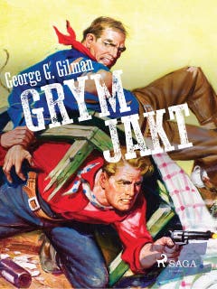 Grym jakt – omslag till ljudboken av George G. Gilman