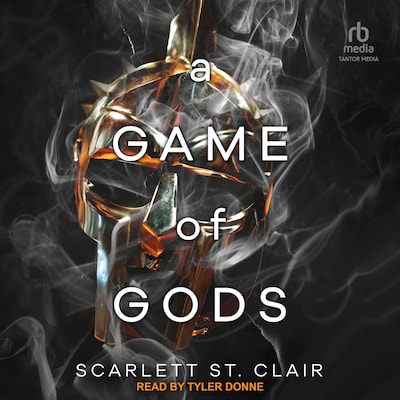 A Game of Gods – omslag til lydbogen af Scarlett St. Clair
