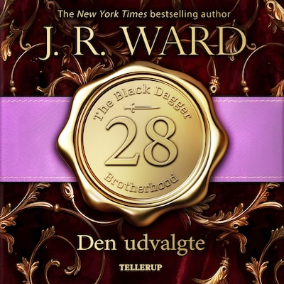 The Black Dagger Brotherhood #28: Den udvalgte – omslag til lydbogen af J. R. Ward