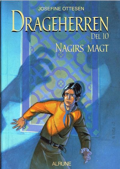 Drageherren Bind 10 Nagirs magt – omslag til lydbogen af Josefine Ottesen